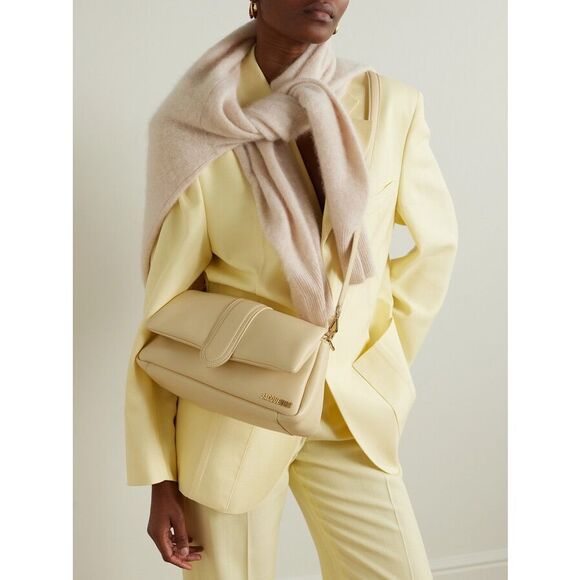 Jacquemus Le Bambimou Padded Leather Shoulder Bag - Ivory $1195 - Picture 2 of 15